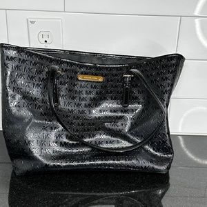 Michael Kors Shoulder Bag medium tote Handbag Black Pattern Fashion Style